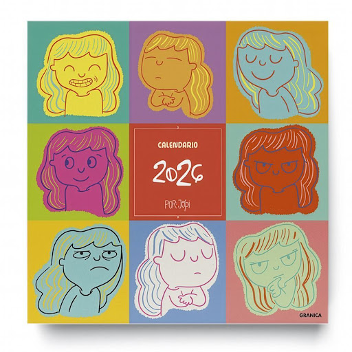 Jopi 2026. Calendario De Pared Granica Libro x 1.0 Jopi 2026. Calendario De Pared  Interior: A todo color con página de stickers. - 24pags. Encuadernación: Termosellado individual. Formato: 29 x 29 Editorial: Ediciones Granica ISBN: 9786316693457 Auto