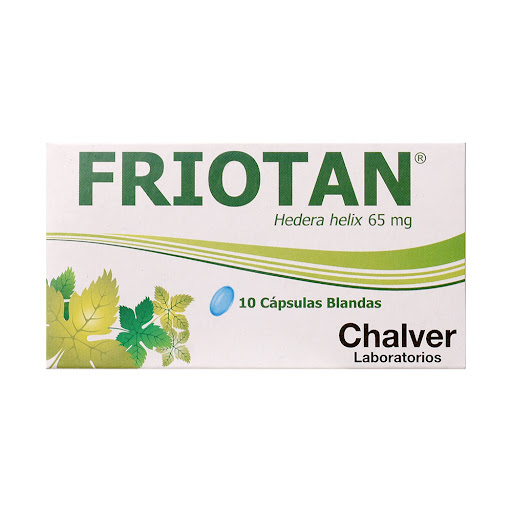 Friotan Hedera Helix 65 mg Chalver Caja x 10 Cápsulas