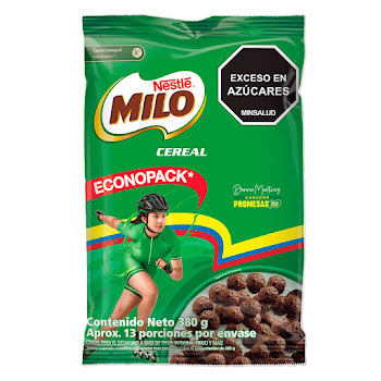 Cereal Milo Nestle Bolsa   x 380 gr  