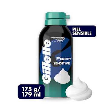 //Espuma GILLETTE Foamy Piel Sensible x179Ml                              