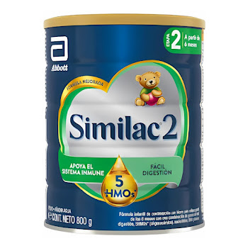 Fórmula Infantil Similac 2 +6 Meses 5 HMO Lata x 800 gr  