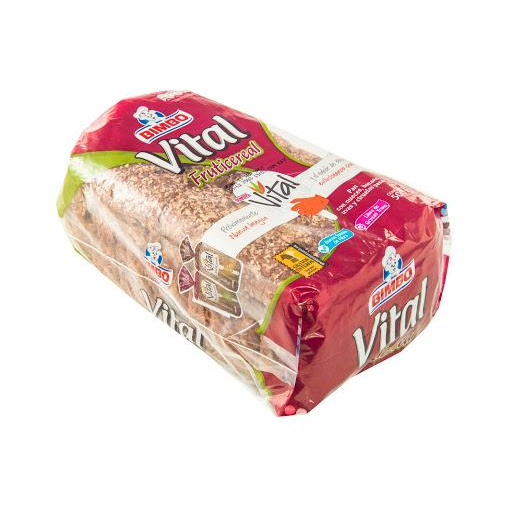 Pan Bimbo Vital Fruti Cereal x 500 gr