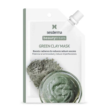 Mascarilla Facial Beauty Treats Green Clay Sesderma x 25 ml  