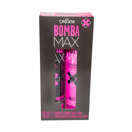 ORIGEM KIT SHAMPOO X 300 ML + ACONDICIONADOR X 300 ML BOMBA MAX ORIGEM KIT x 1