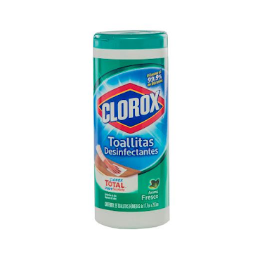 //Toallas Desinfectantes CLOROX Total Fresco x35Und                       