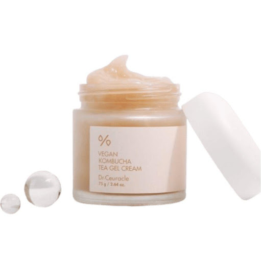 Dr. Ceuracle Crema Gel Vegana Té Kombucha 75g DR CEURACLE CAJA x 1 Crema gel hidratante con Extracto de KombuchaDetoxifica y equilibra el microbioma de la piel Hidrata y retiene la humedad de forma efectiva gracias a su tecnología Water Melting LayerBrinda calma y co