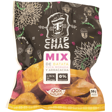 Solo Online Chipchas Mix De Batata,   Yuca Morada Y Arracacha 30 G 