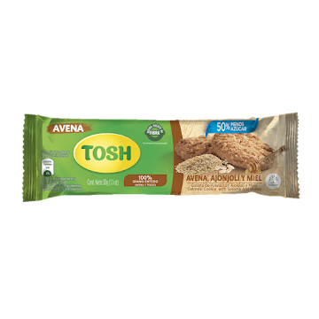 Galleta Tosh Avena Miel Ajonjoli x 30 gr  
