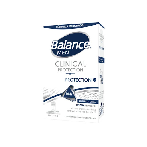 Desodorante Balance Crema Clinical Protection Hombre x 50 gr