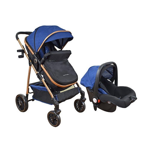 Coche Bebe Travel system Welly Happy Baby Azul Happy Baby Caja x 1 