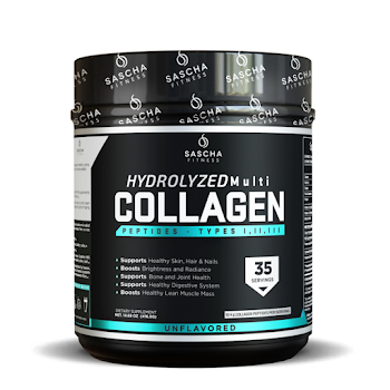 Sascha Fitness Colágeno Hidrolizado Sin Sabor x 416 gr  