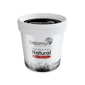 Yogurt Griego Dejamu Natural Sin Azúcar x 1000 gr  