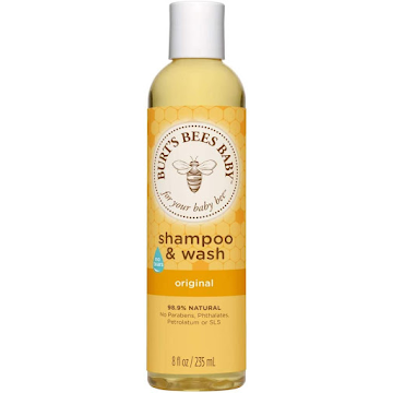 Shampoo Y Baño Ducha Bebé Burt Bees Baby x 235 ml  