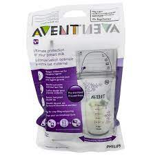 Bolsas Avent Preesterilizadas Para Almacenar Leche Materna x 25 und  