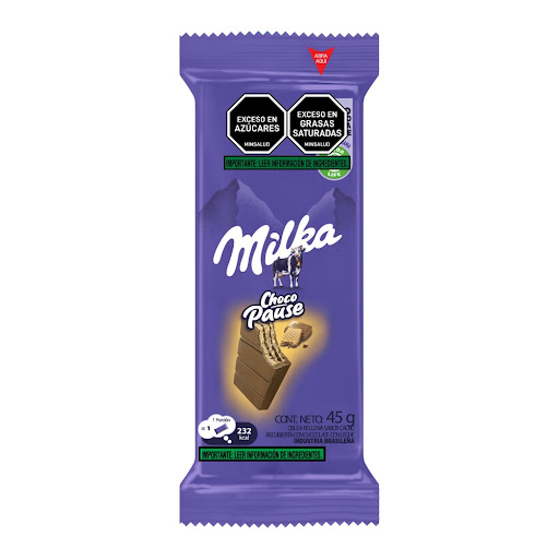Chocolate Milka Choco Pause Paquete x 45g