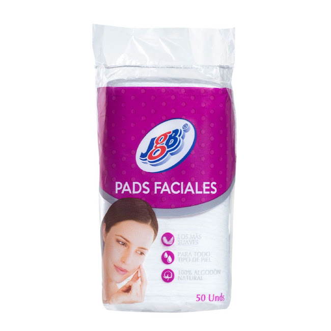 Pads Faciales JGB Algodón 100% x 50 und  