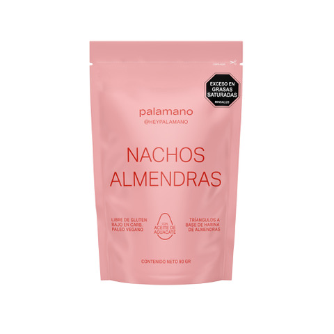 Nachos Almendras   Palamano Paquete X 90gr