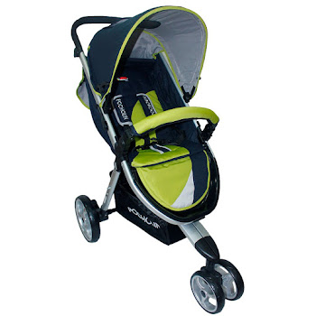 Solo Online Coche Paseador Pocholin   Azul Verde X 1 Unidad 