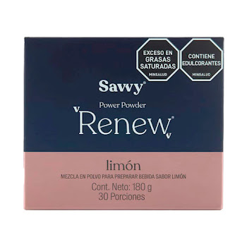 Renew Limonada Savvy 30 Sobres x 180 gr  