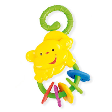 Solo Online Sonajero Toy Logic  Baby   Mono Amarillo X 1 Unidad 