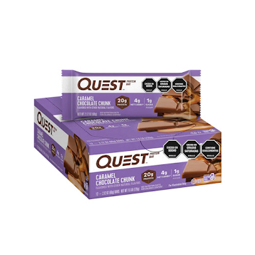 Barra De Proteína Quest Caramelo Chocolate x 60 gr  