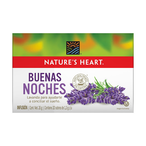 Té Natures Heart Buenas Noches x 26 gr 