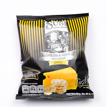 Galleta Susi de Arroz Con Queso Snack x 25Gr   