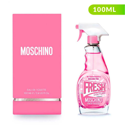 Perfume Mujer Pink Fresh Moschino 100 ml Eau de Toilette MOSCHINO BOTELLA x ml Fresh Couture Pink es una fragancia veraniega con un aroma de frutas y flores dando un toque más femenino, fresco y suave gracias a su olor y color rosado. Se trata de una fragancia exhuberante y sedu