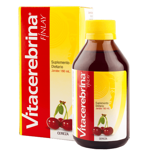 Vitacerebrina Cereza Jarabe Finlay Frasco x 180 ml