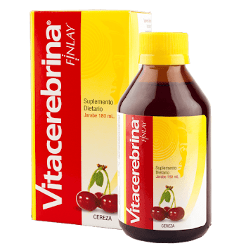 Vitacerebrina Cereza Jarabe Finlay Frasco x 180 ml  