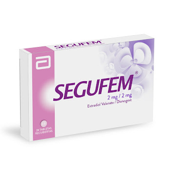 Segufem Estradiol Valerato + Dienogest 2mg/2mg Abbott Caja x 28 Tabletas  