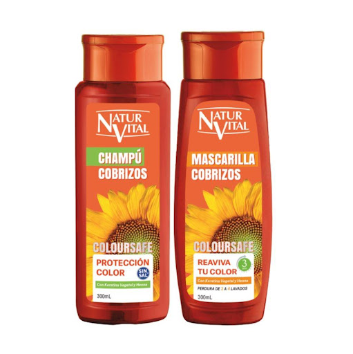 Kit Naturvital Cobrizo – Coloursafe NATURVITAL Frasco x 2 Und