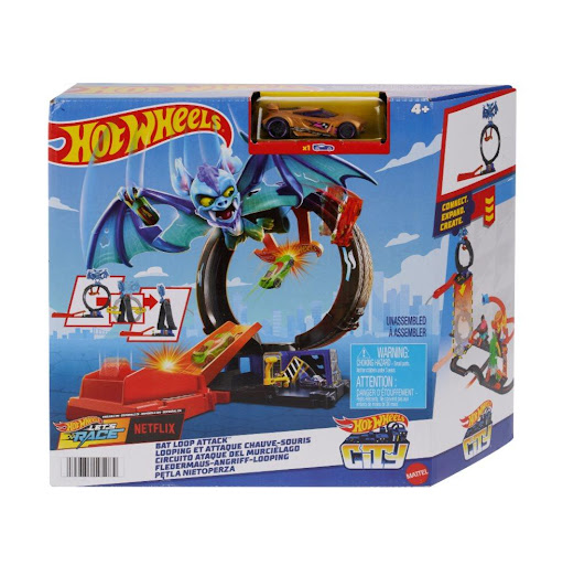 Hot Wheels City Pista Ataque De Murciélago Hot Wheels  x 1 
