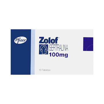 Zolof Sertralina 100 mg Pfizer Caja x 10 Tabletas  