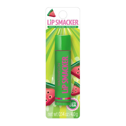 Bálsamo Labial Lip Smacker - Sandía - Individual 4gr Lip Smacker Bálsamo labial individual - Sandía x 1 ¡Labios suaves, hidratados y con sabor irresistible!

Lip Smacker es el bálsamo labial perfecto para cuidar tus labios mientras disfrutas de sabores divertidos y únicos. Su fórmula ligera con humectan