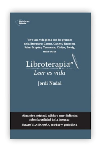 Libroterapia. Jordi Nadal Plataforma Libro x 1  