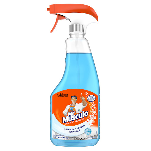 Limpiador Mr Musculo De Vidrios Y Multisusos Gatillo Frasco x 500 ml