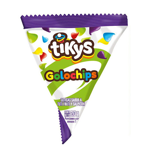 Chocolate Tikys Golochips Paquete x 20 gr