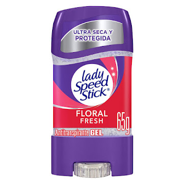 Desodorante Mujer Lady Speed Stick Gel Double Defense Floral Frasco x 65 gr  