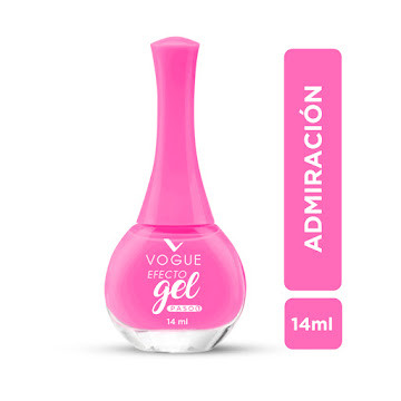 ESMALTE VOGUE EFECTO GEL ADMIRACION X14ML                                