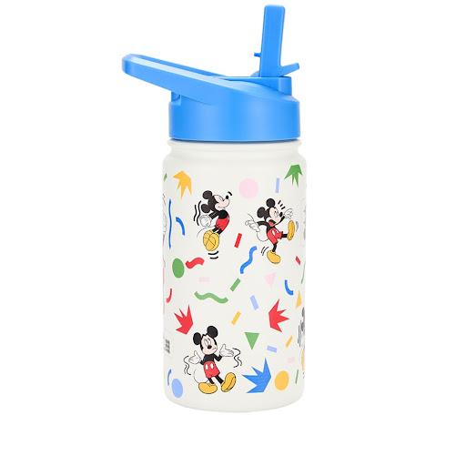 Termo para niños Jr + Disney Mickey Blue Cubitt Bolsa x 1 Termo para niños Cubitt Jr + Disney: Hidratación divertida para niños. 414 ml, conserva frío 24h y caliente 12h. Con pajilla, acero inoxidable libre de BPA y tapa antifugas.
