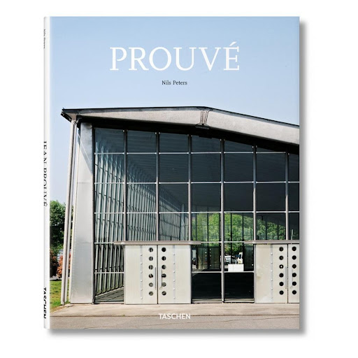 25-kr- Jean Prouve (t.d) Taschen Libro x 1.0 Prouvé  Autor: Nils Peters , Peter Gössel Editor: Taschen  «No se deberían esbozar proyectos utópicos, porque la evolución solo puede resultar de la experiencia práctica.» Jean Prouvé  El arquitecto y