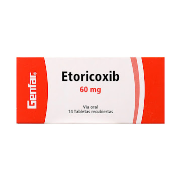 Etoricoxib 60 mg Genfar Caja x 14 Tabletas  