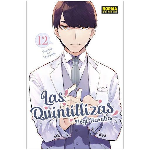 Las Quintillizas No. 12 Editorial Norma Libro x 1.0 LAS QUINTILLIZAS No. 12  Autores:Negi Haruba  Editoriales:NORMA Editorial  Series:LAS QUINTILLIZAS  ¡¡LLEGA EL MOMENTO DEL FESTIVAL ESCOLAR!!  Yotsuba ha tomado la decisión de ocultar sus sentimientos