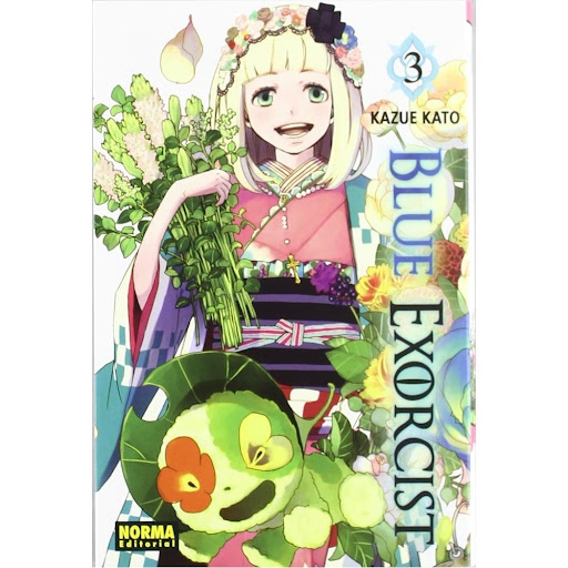 Blue Exorcist No. 3 Editorial Norma Libro x 1.0 BLUE EXORCIST 03  Autores:Kazue Kato  Colecciones:CÓMIC MANGA  Editoriales:NORMA Editorial  Series:BLUE EXORCIST  ISBN 9788467907315 Fecha de venta 9/12/2011 Formato Tapa blanda con sobrecubierta Num 