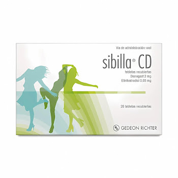 Sibilla CD Dienogest + Etinilestradiol 2mg/0,03mg Gedeon Richter Caja x 28 Tabletas  