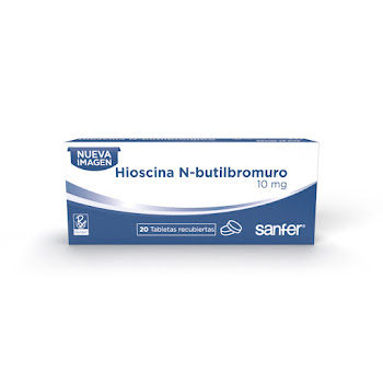 Hioscina N-butilbromuro 10 mg Bussie Caja x 20 Tabletas  