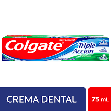 CREMA DENTAL COLGATE TRIPLE ACCIÓN MENTA ORIGINAL X99G REEMP1048252  