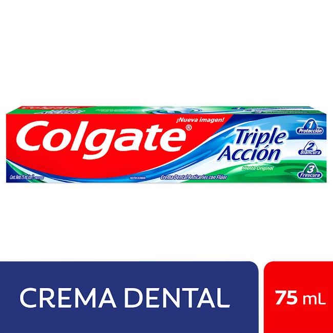 CREMA DENTAL COLGATE TRIPLE ACCIÓN MENTA ORIGINAL X99G REEMP1048252  