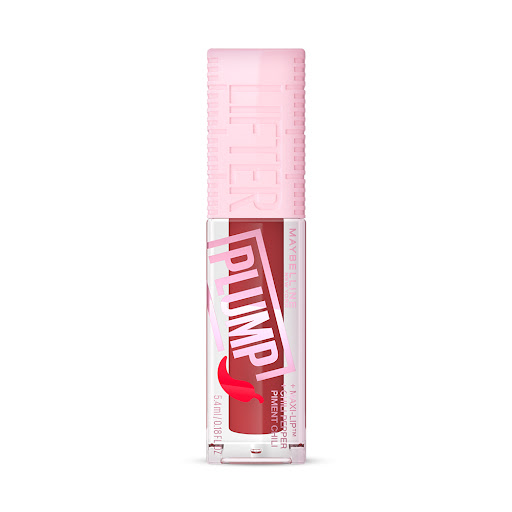 Brillo Labial Maybelline   Lifter Plump Hot Chili x 5.4 ml